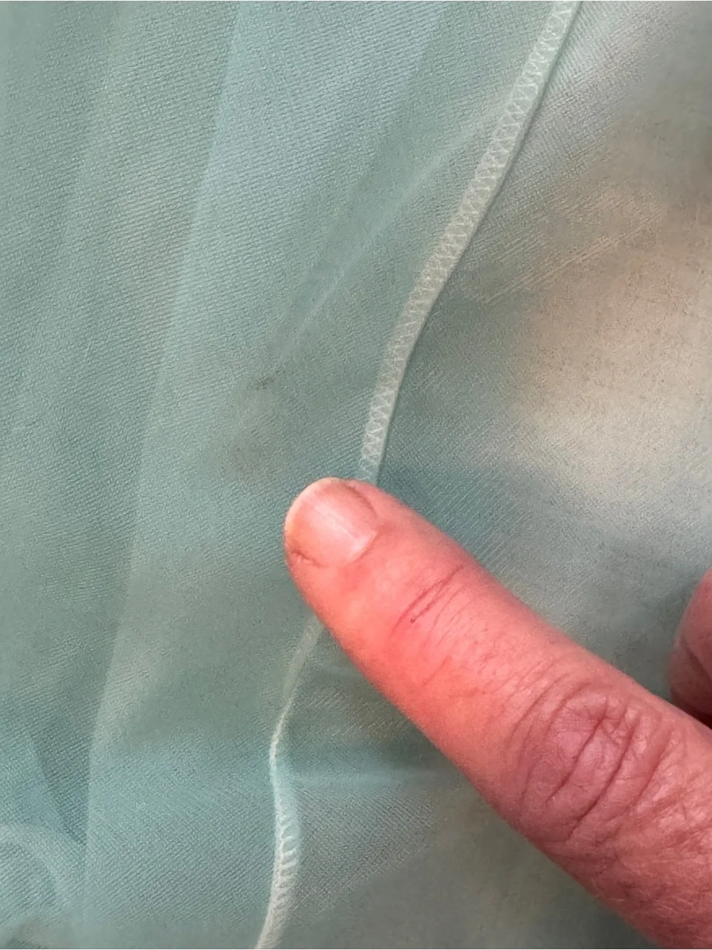 Vintage 1960s Henson Kickerknick Pale Blue Turquoise Petticoat Slip Skirt Small